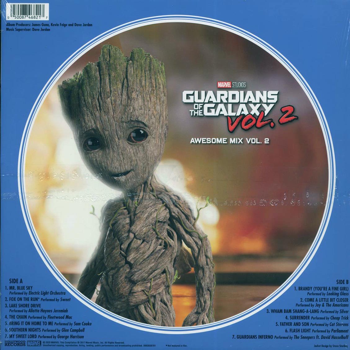 Guardians Of The Galaxy Volume 2: Awesome Mix (Limited Edition, Picture Disc Vinyl) Vinyl Record