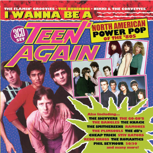 I Wanna Be A Teen Again: American Power Pop 1980-1989 [Import] (3 Cd's) Music CD