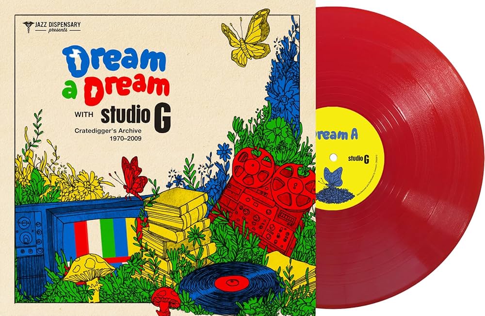 Jazz Dispensary Presents: Dream A Dream With Studio G (Apple Red VINYL) | Mint (M) Mint (M)
