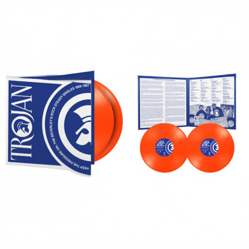 Various Artists - Keep The Pressure On: The Beverley'S Rock Steady Singles 1966 - 1967 (180G) [Orange Vinyl] [2LP] Vinyl Record