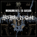 Monuments To Arson: A Tribute To His Hero Is Gone (BLACK AND WHITE MARBLE VINYL) Vinyl Record
