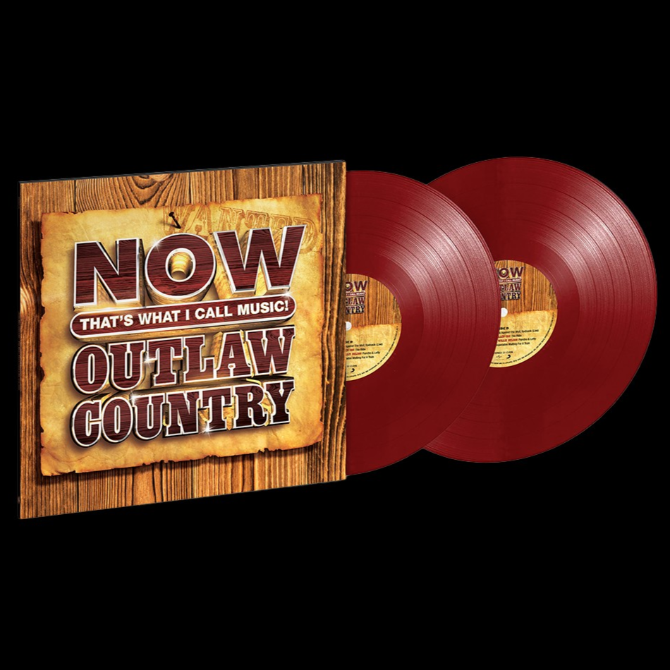 Now That's What I Call Outlaw Country (Limited Edition, Maroon Colored Vinyl) (2 Lp) Vinyl Record