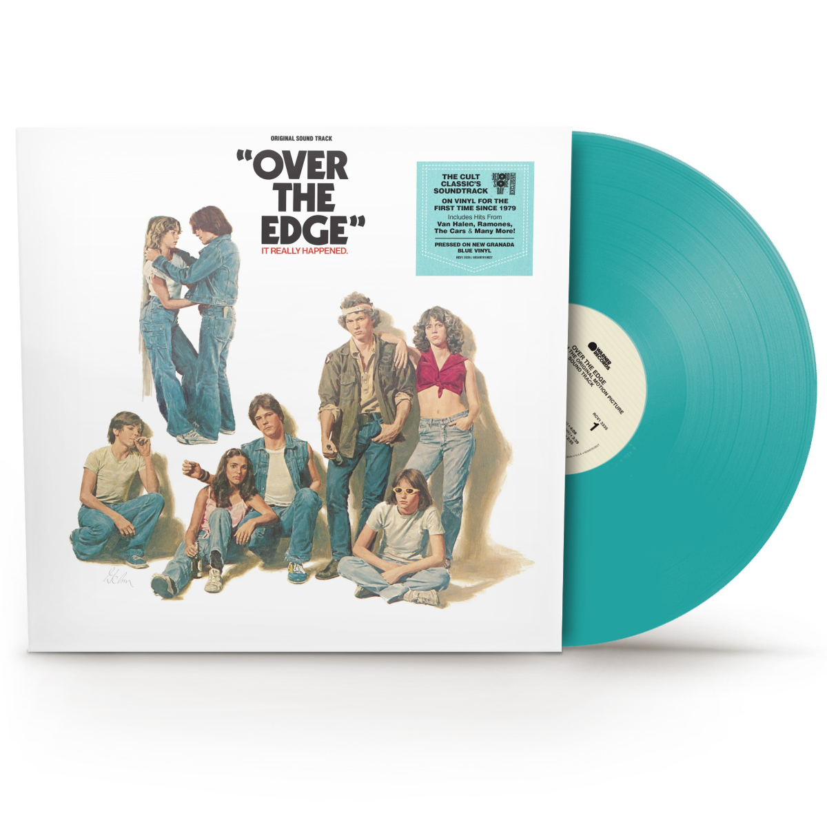 Over The Edge (Music From The Original Motion Picture Soundtrack) (RSD Exclusive, "New Granada" Blue Colored Vinyl) Vinyl Record