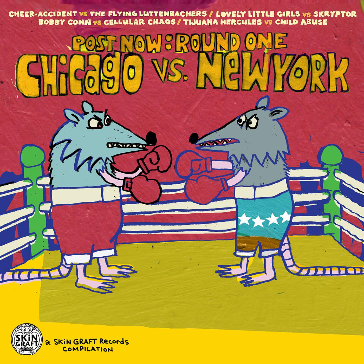 Post Now: Round One - Chicago vs New York Music CD