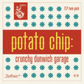 Potato Chip: Crunchy Dunwich Garage (SEAGLASS BLUE VINYL) Vinyl Record
