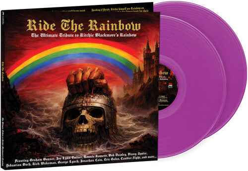 Various Artists - Ride The Rainbow - The Ultimate Tribute To Ritchie Blackmore'S Rainbow [Violet Vinyl] [2LP] Vinyl Record