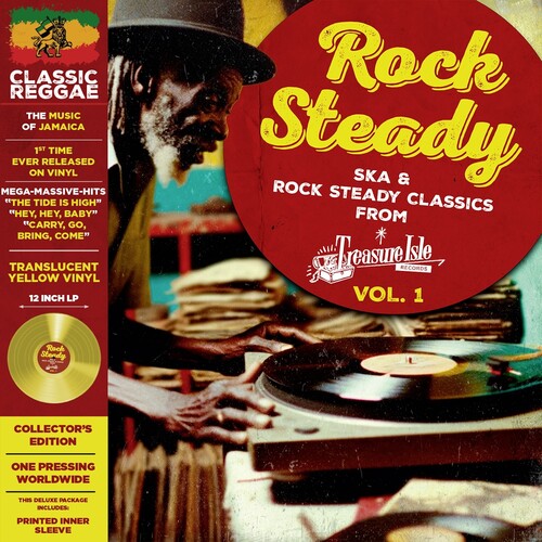 Various Artists Ska & Rock Steady Classics From Treasure Isle Vol. 1 (Colored Vinyl, Deluxe Edition, Gold, Limited Edition, Remastered) Vinyl Record