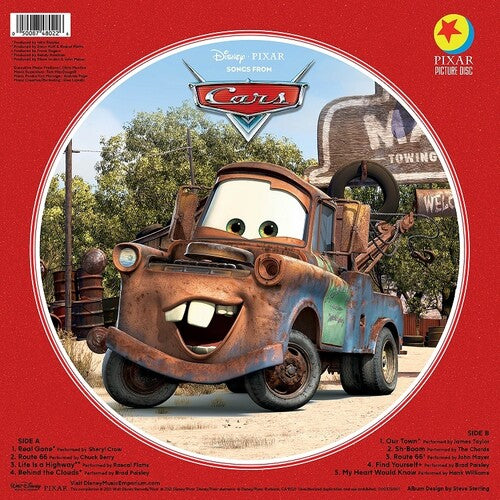 Various Artists Songs From Cars (Original Soundtrack) (Picture Disc Vinyl) Vinyl Record