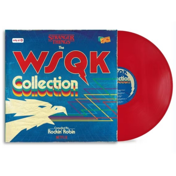 Various Artists - Stranger Things: The WSQK Collection (Limited Edition, Red Colored Vinyl) Vinyl Record