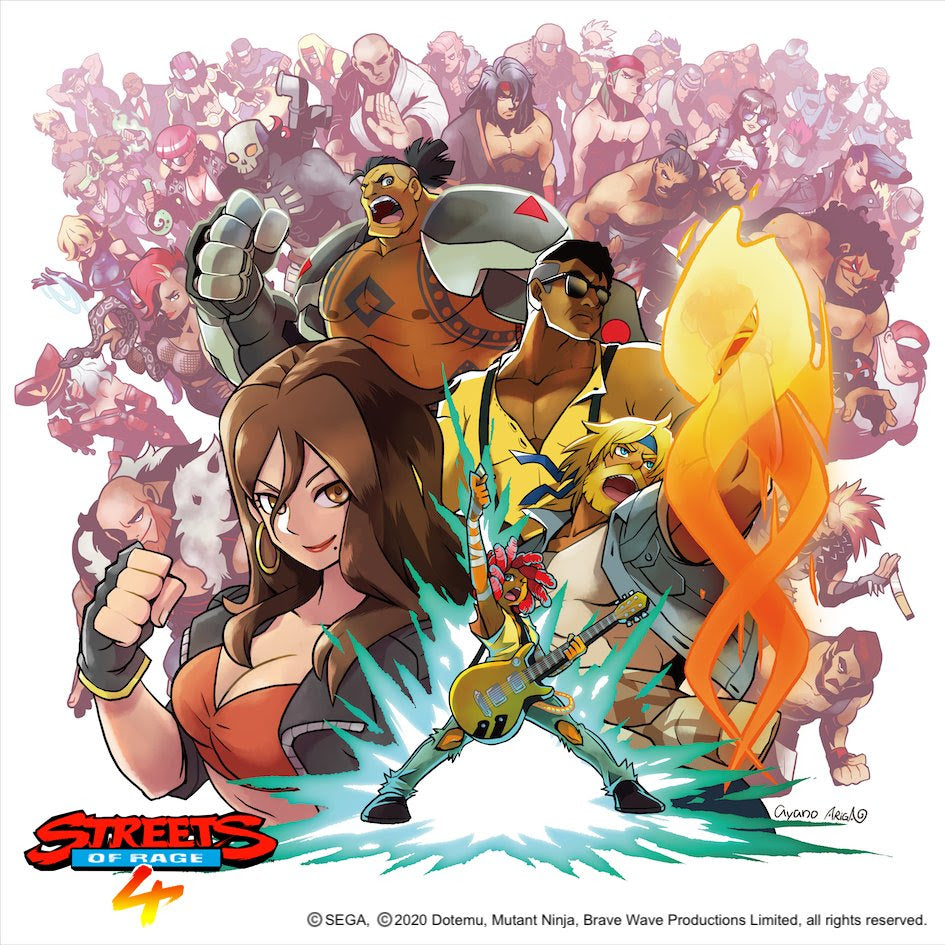 Streets Of Rage 4 - The Definitive Soundtrack Vinyl Record