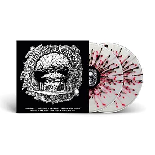 Total Holocaust Vol 1. (Clear/Black/Red Splatter Vinyl 2Lp) Vinyl Record