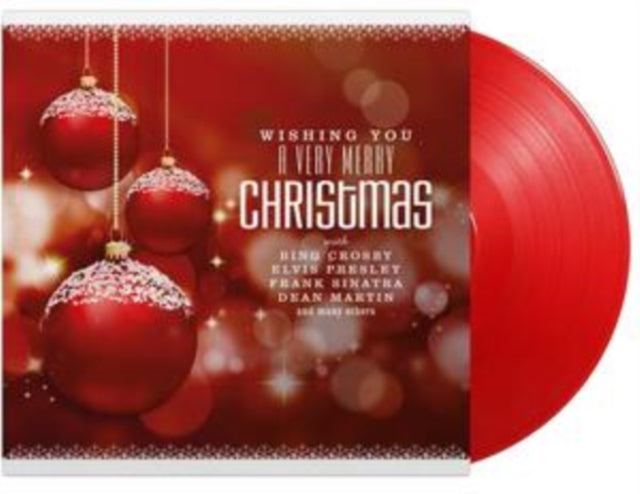 Wishing You A Very Merry Christmas (Colored Vinyl, Red, 180 Gram Vinyl, Limited Edition, Remastered) Vinyl Record