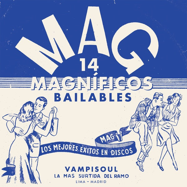 14 Magnificos Bailables Vinyl Record