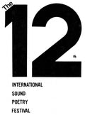 The 12Th Annual International Sound Poetry Festival Music Cassette Tape