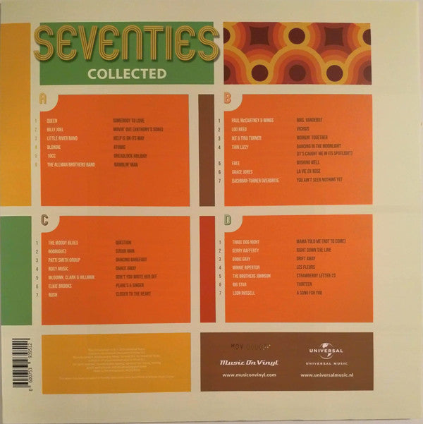 Seventies Collected (TRANSPARENT RED) | Mint (M) Mint (M)