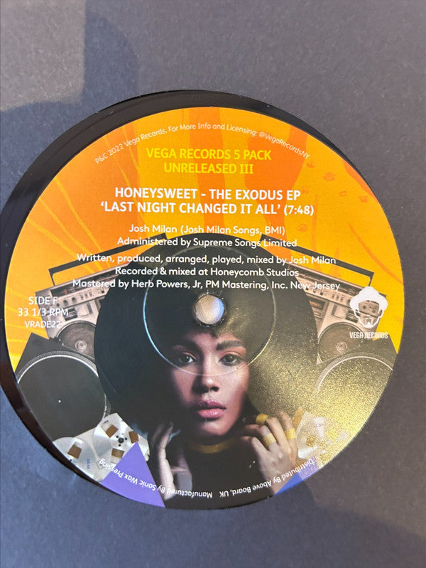 Vega Records 5 Pack Unreleased III | Mint (M) Mint (M)