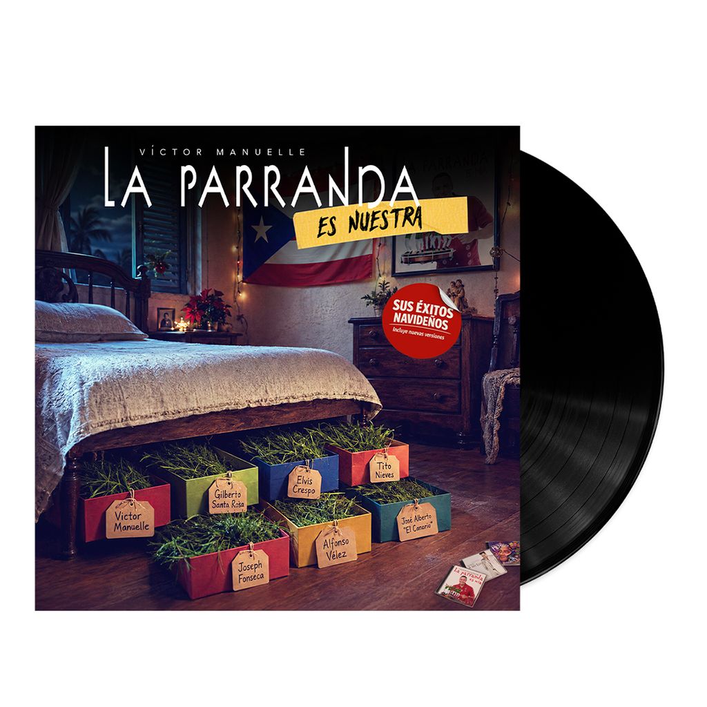 VÍctor Manuelle - La Parranda Es Nuestra [Black Vinyl] Vinyl Record