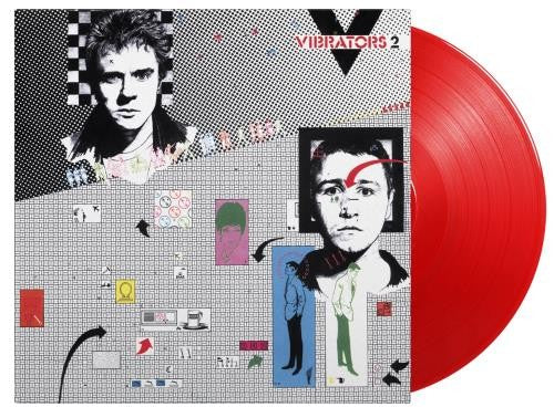 Vibrators - V2 (180G) [Red Vinyl] [Vinyl] Vinyl Record