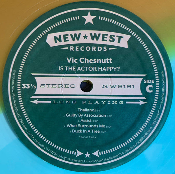 Is The Actor Happy? (SEAGLASS & GOLD SPLIT VINYL) | Mint (M) Mint (M)