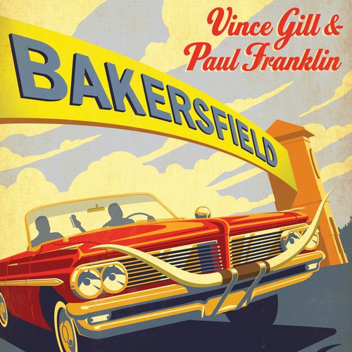 Vince Gill & Paul Franklin Bakersfield Vinyl Record