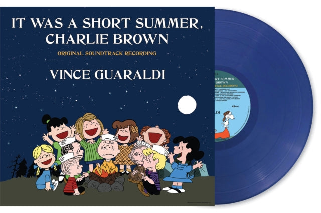 Vince Guaraldi - It Was A Short Summer, Charlie Brown (Colored Vinyl, Blue) Vinyl Record