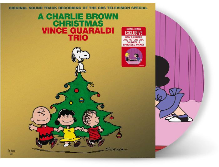 A Charlie Brown Christmas (Original TV Soundtrack) (Limited Edition, Gold Foil Cover, Picture Disc Vinyl) Vinyl Record