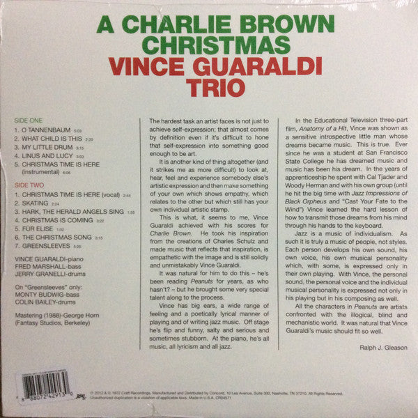 A Charlie Brown Christmas (SNOWSTORM COLOR VINYL) | Mint (M) Mint (M)