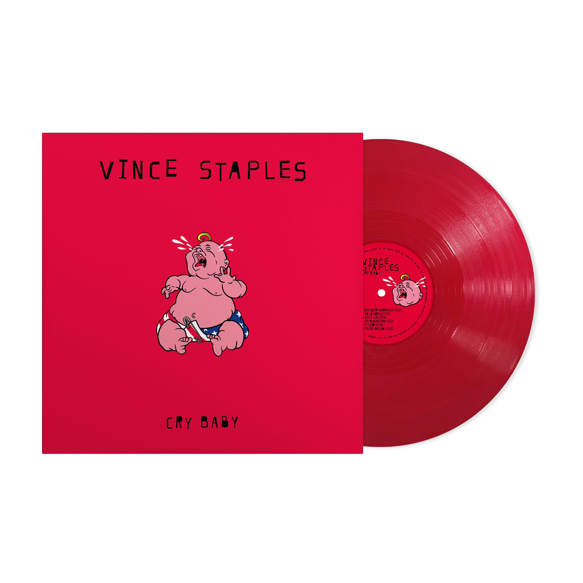 Vince Staples - Cry Baby (Indie Exclusive) [Red LP] |