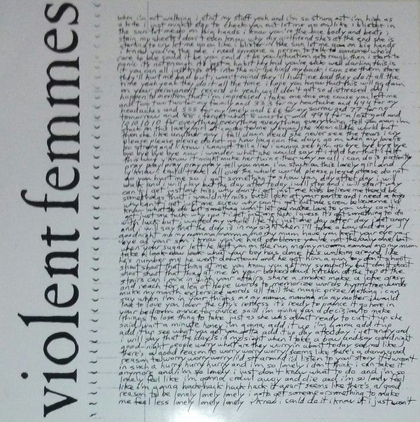 Violent Femmes Violent Femmes Craft Recordings LP, Album, RE, RM, 180 Mint (M) Mint (M)