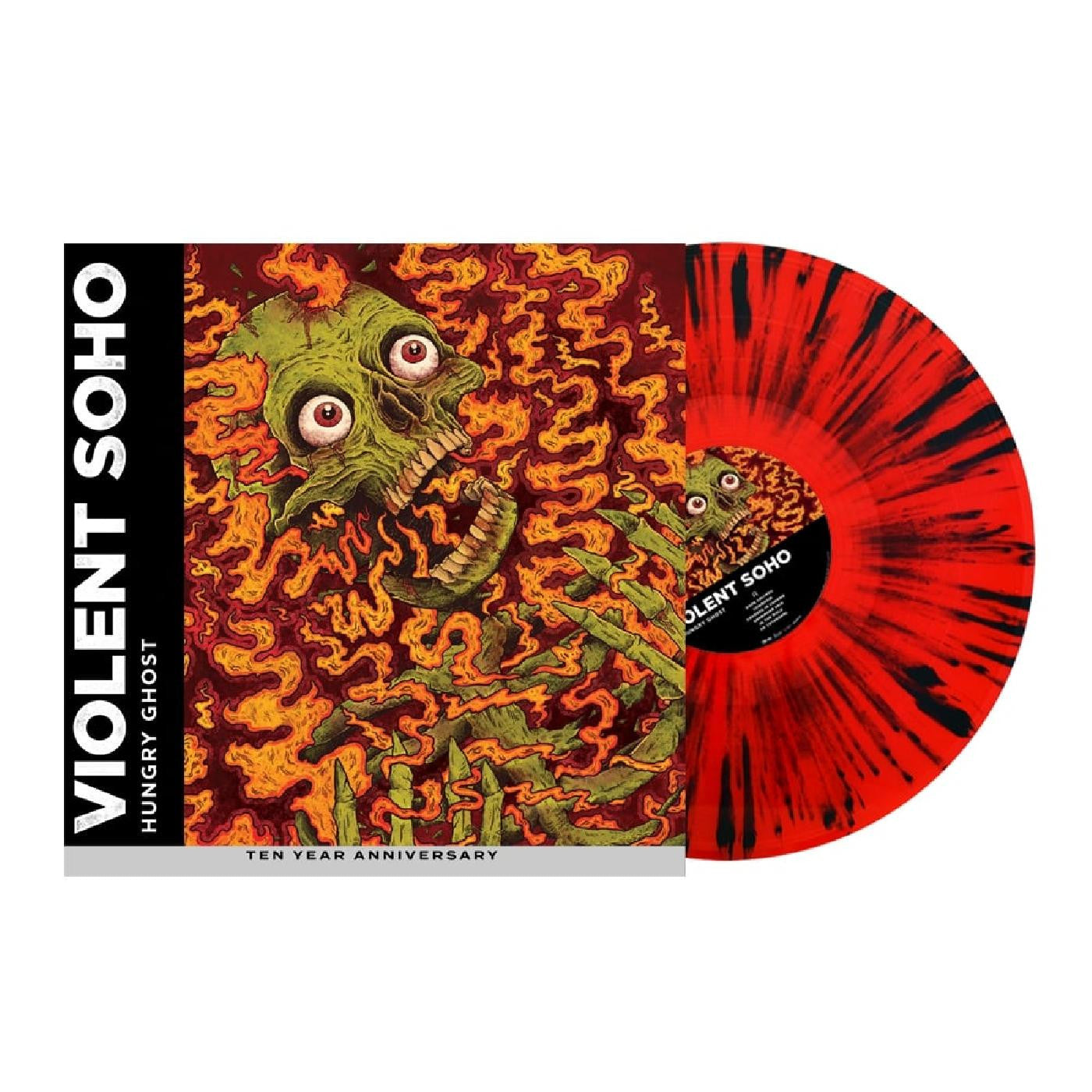 Violent Soho - Hungry Ghost (10 Year Anniversary Edition) (Yellow With Orange & Red Splatter Vinyl) Vinyl Record