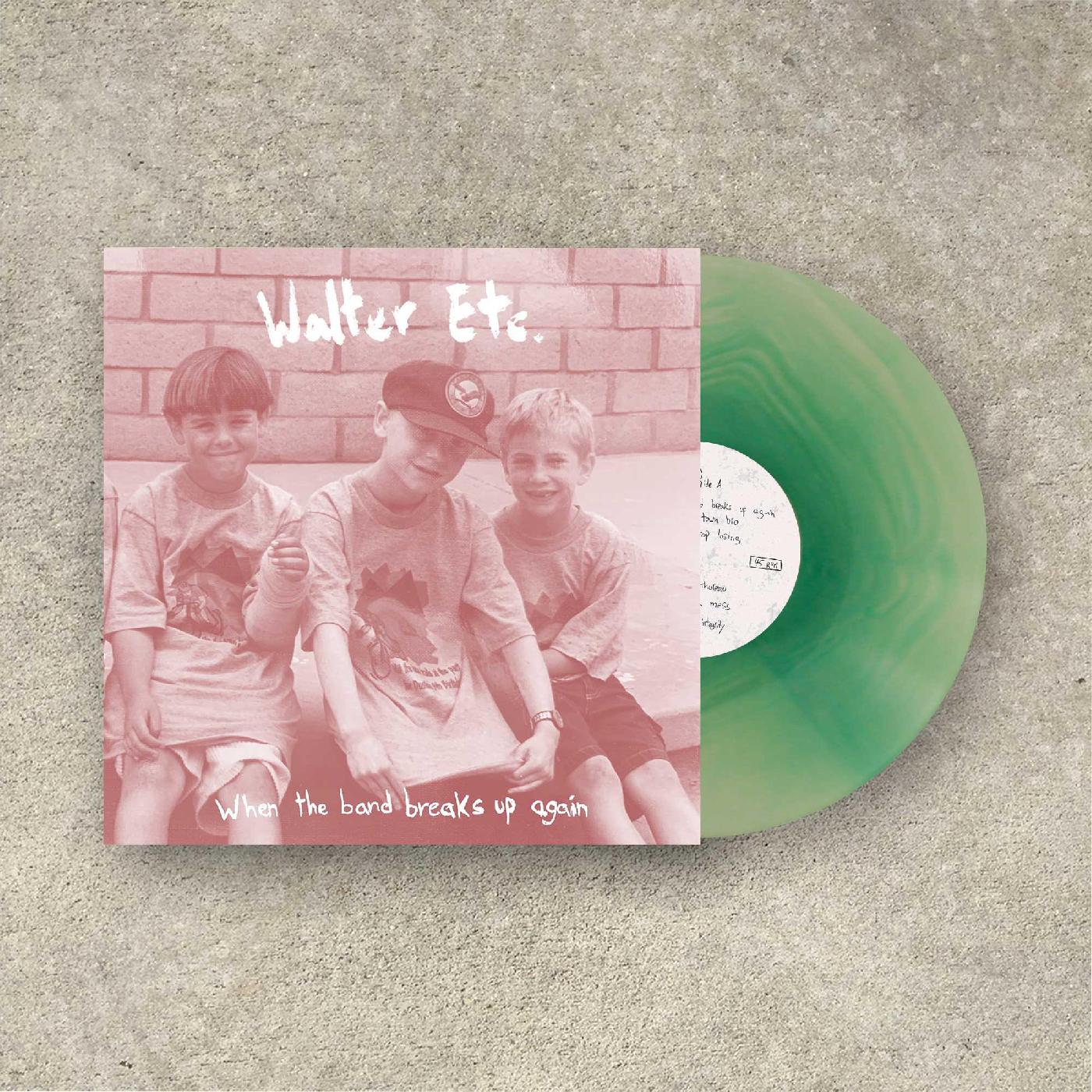 When The Band Breaks Up Again (CLEAR TEAL VINYL) Vinyl Record