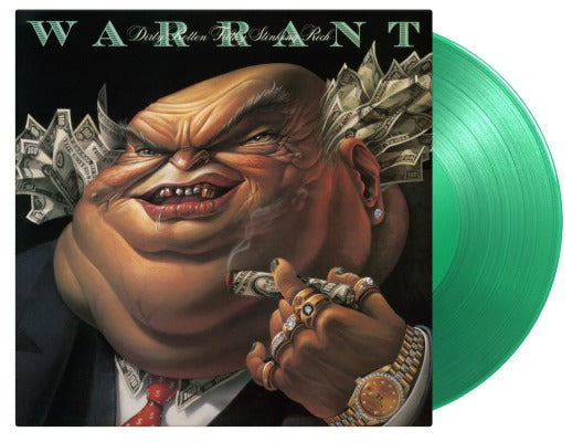 Warrant - Dirty Rotten Filthy Stinking Rich (Limited Edition, 180 Gram Vinyl, Colored Vinyl, Green) [Import] Vinyl Record