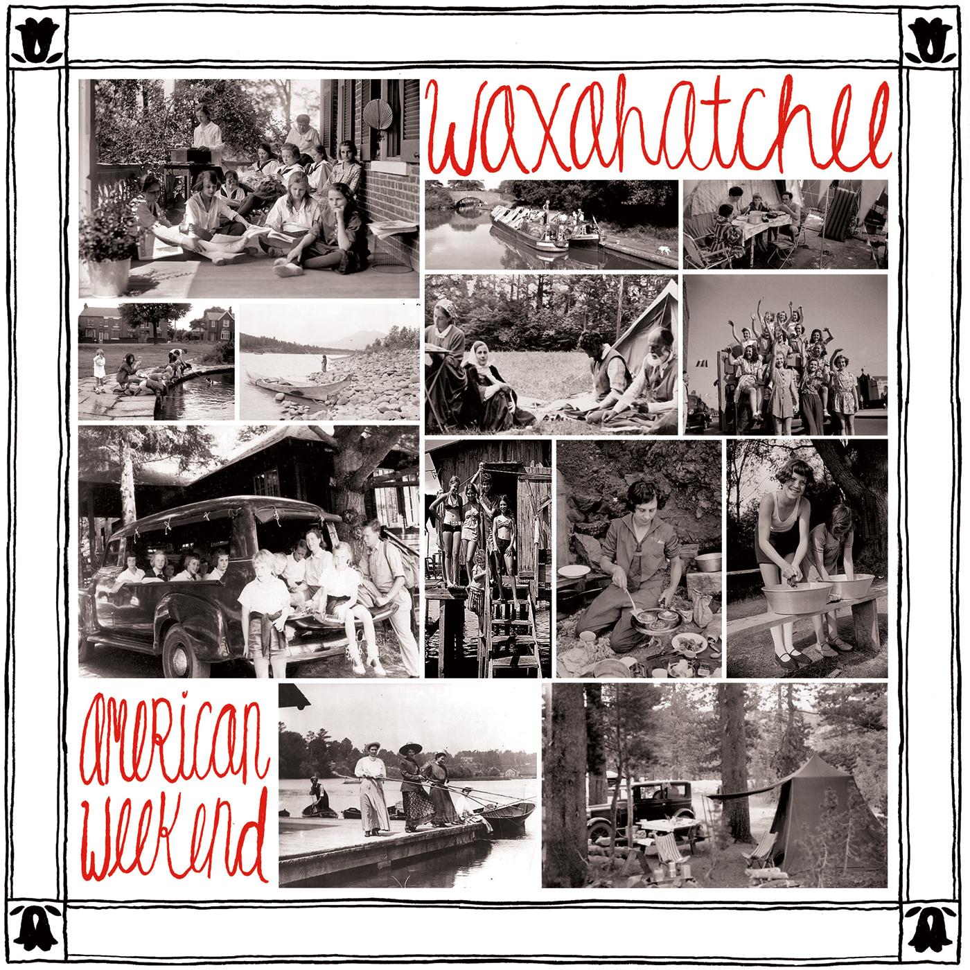 Waxahatchee - American Weekend (Red/White Swirl Vinyl) Vinyl Record