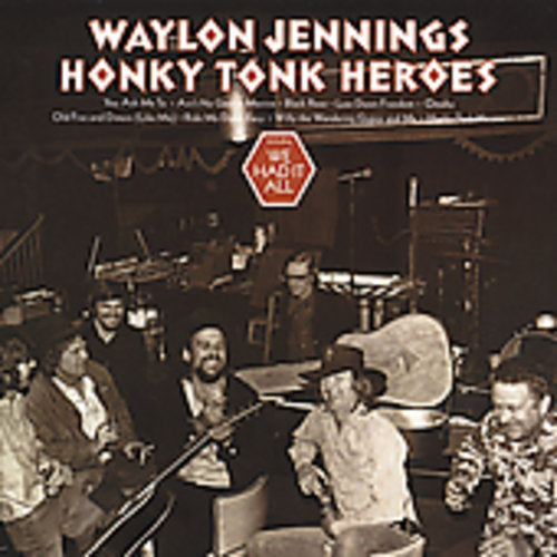 Waylon Jennings - Honky Tonk Heroes (Limited Edition, Rust Colored Vinyl) Vinyl Record