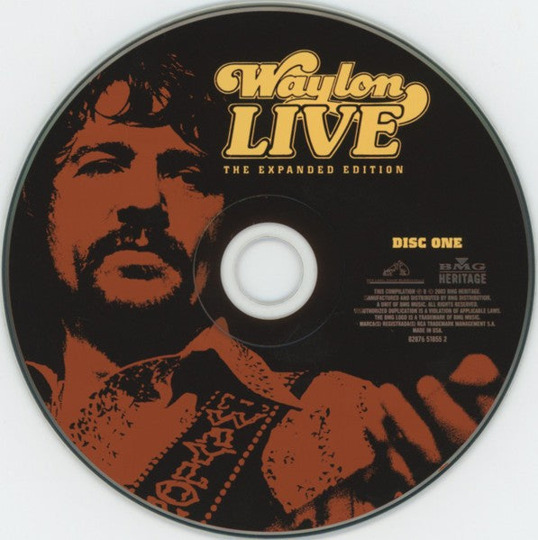 Waylon Jennings – Waylon Live (2-CD)
