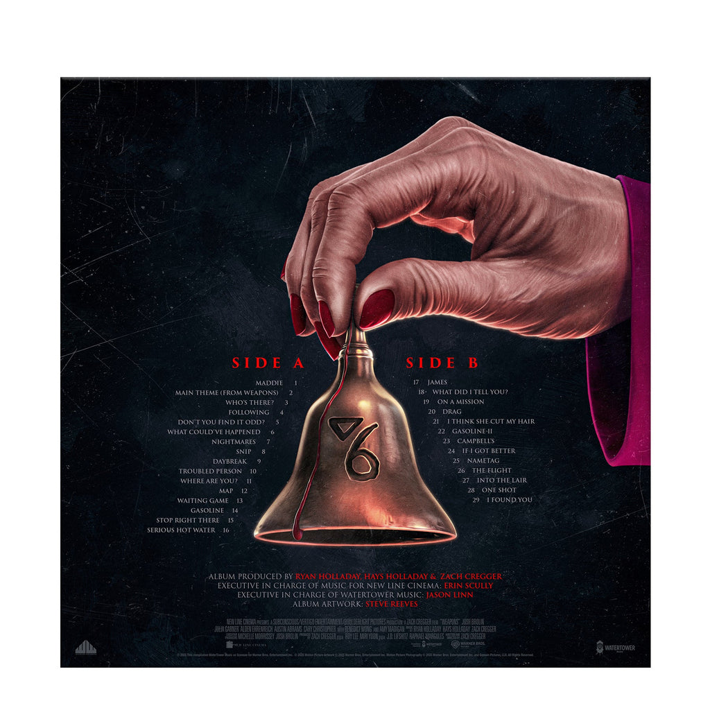 Weapons Original Soundtrack "Blood in the Water' (Limited Exclusive, Lenticular Cover) Vinyl Record