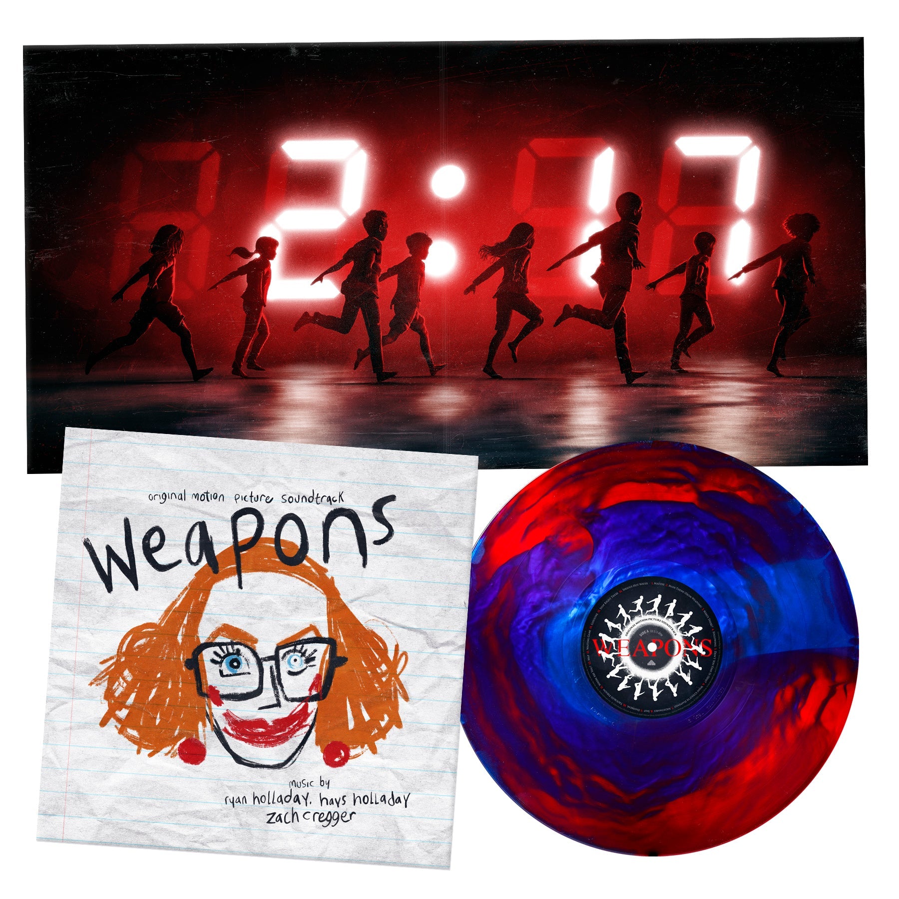 Weapons Original Soundtrack "Blood in the Water' (Limited Exclusive, Lenticular Cover) Vinyl Record