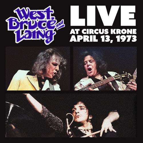 Live at Circus Krone, Frankfurt, Germany - April 13, 1973 (Limited Edition, Clear Frosted Glass with Silver Swirl Colored Vinyl) (2 Lp's) Vinyl Record