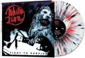 White Lion - Fight To Survive - WHITE/ BLACK/ RED SPLATTER Vinyl Record