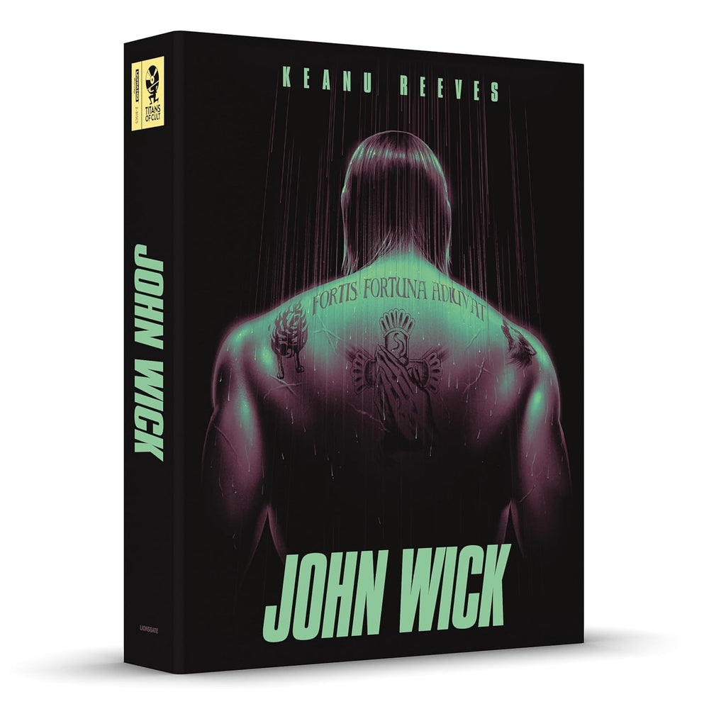 John Wick - Titans of Cult Steelbook (4K Ultra HD + Blu-ray + Digital)
