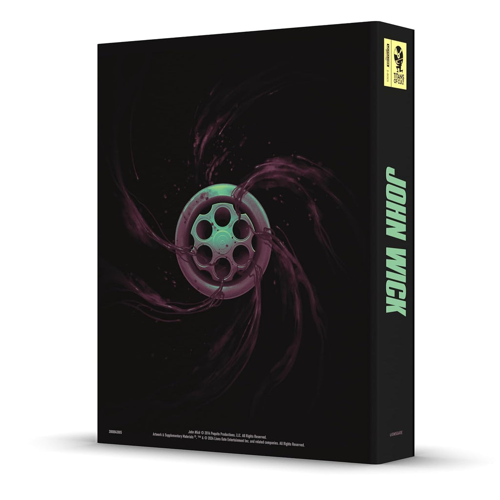 John Wick - Titans of Cult Steelbook (4K Ultra HD + Blu-ray + Digital)