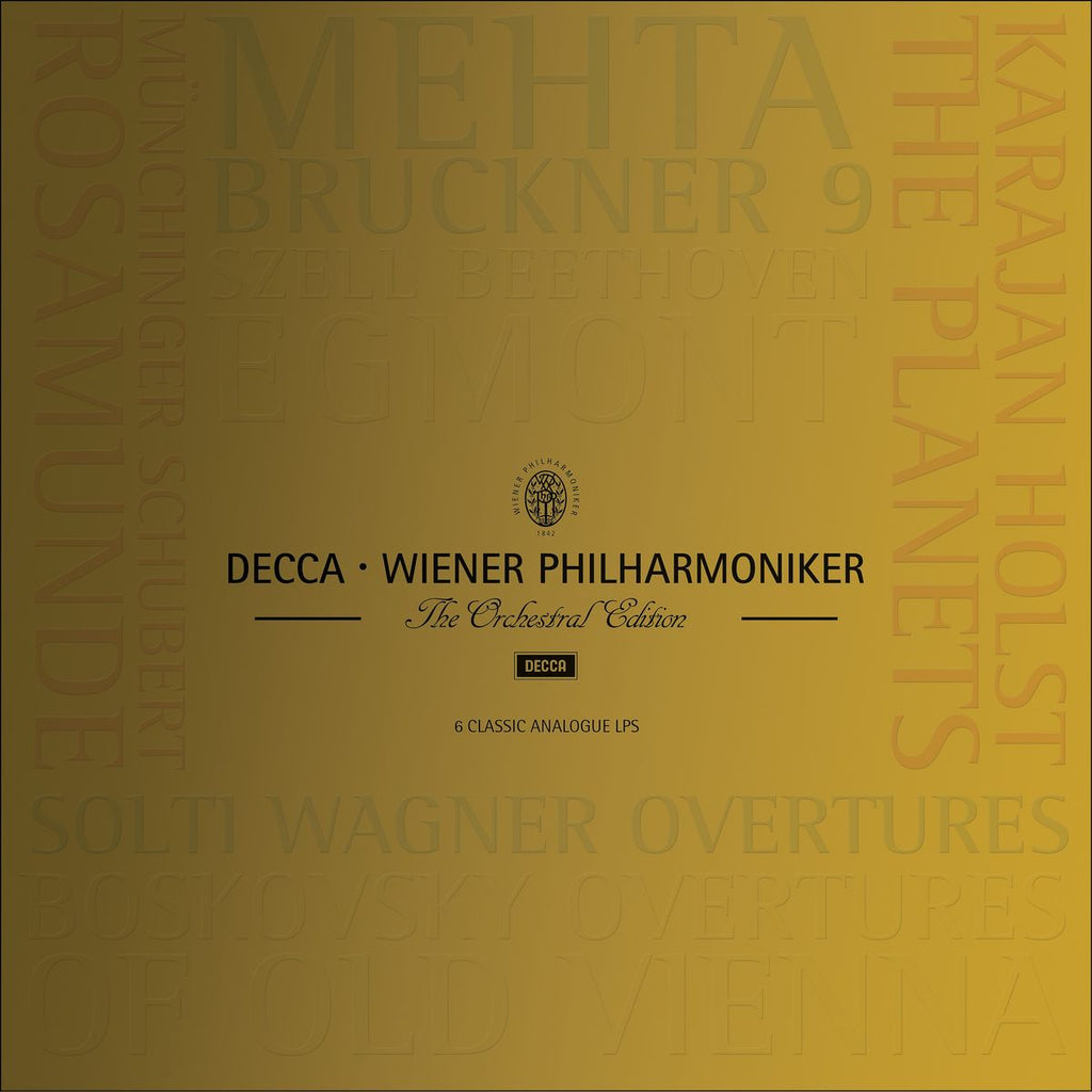 Wiener Philharmoniker - Wiener Philharmoniker Edition (Limited Edition) (6 Lp's) (Box Set) Vinyl Record