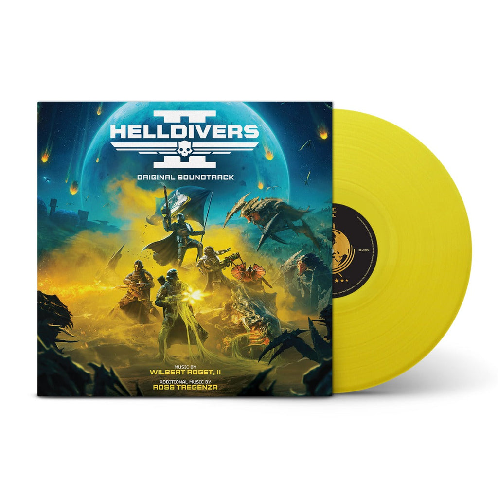 Helldivers II (Original Game Soundtrack) (Translucent Yellow Colored Vinyl) Vinyl Record