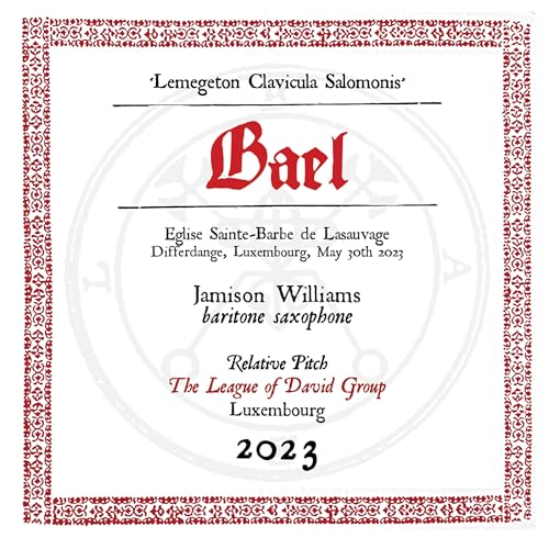 The Lesser Key Of Solomon-Bael Music CD