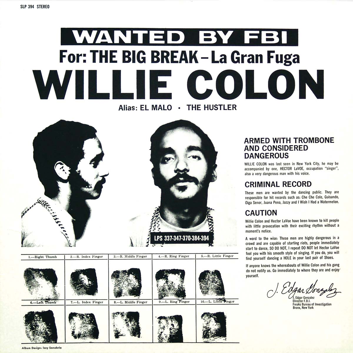 Willie Colón - La Gran Fuga Music CD