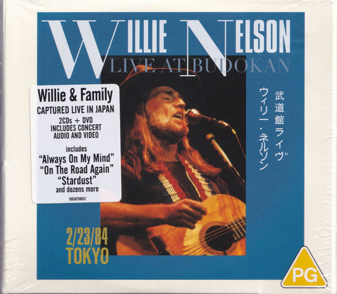 Willie Nelson – Live At Budokan (2-CD + DVD) Music CD