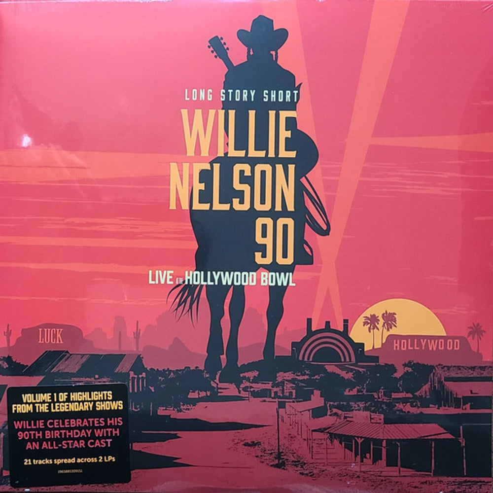 Willie Nelson – Long Story Short: Willie 90: Live At The Hollywood Bowl Vol. 1 (2-LP Vinyl) Vinyl Record
