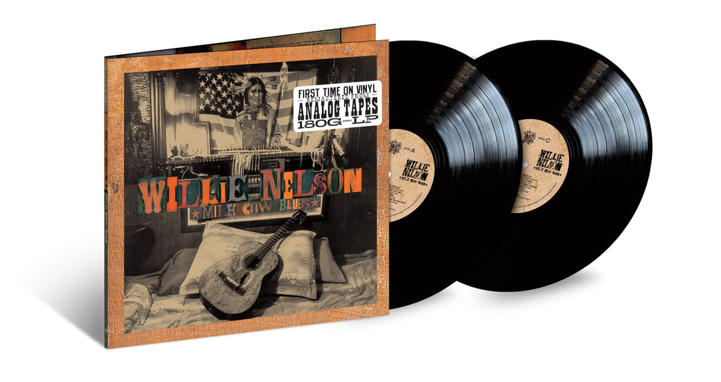 Willie Nelson Milk Cow Blues [2 LP] Vinyl Record