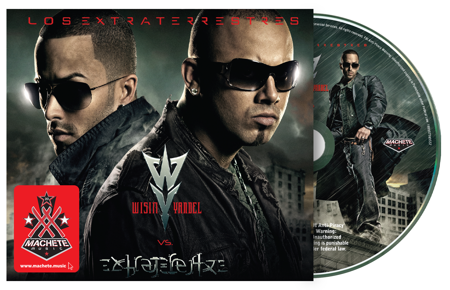WISIN & YANDEL - Wisin Vs. Yandel: Los Extraterrestres (Machete 20Th Anniversary) Music CD