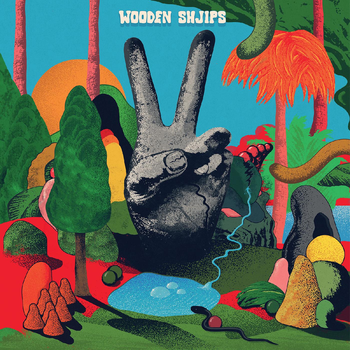 Wooden Shjips - V. (OPAQUE RED VINYL) Vinyl Record